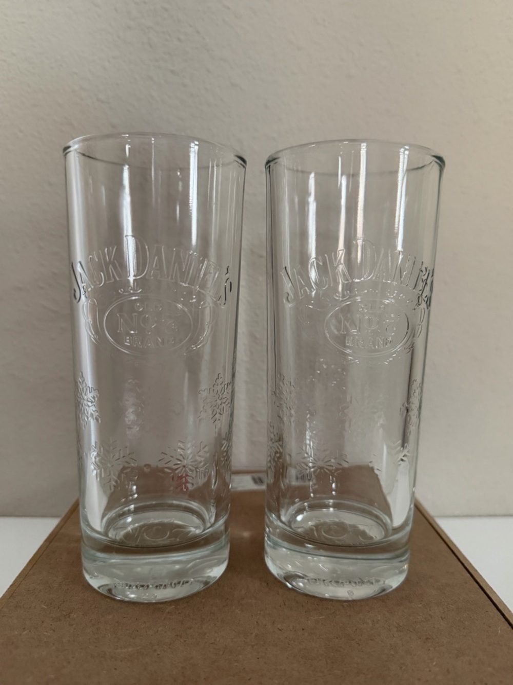 Jack Daniel's Snowflake Highball Glass